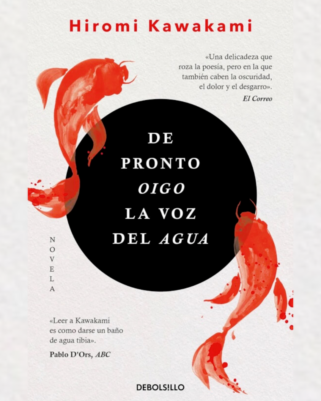 DE PRONTO OIGO LA VOZ DEL AGUA