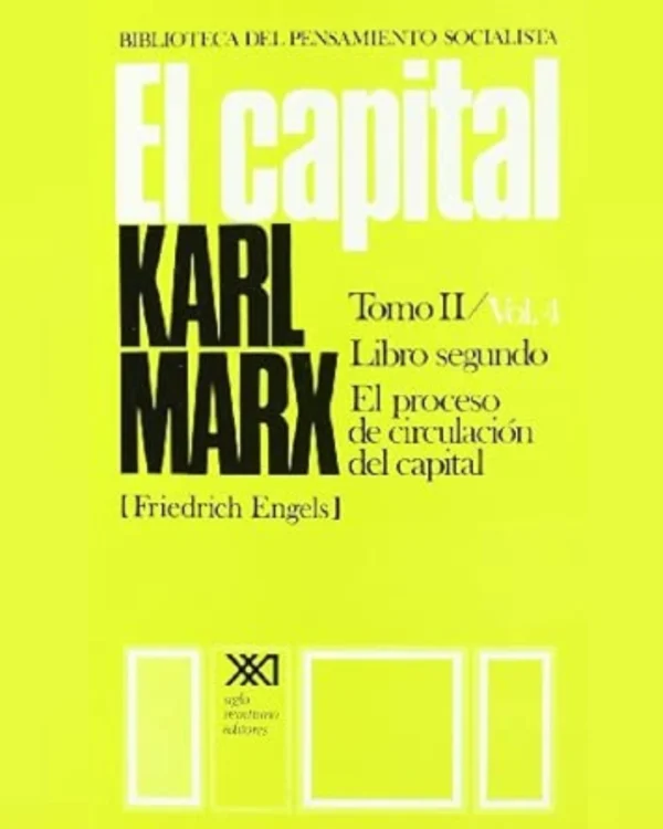 El Capital. Tomo II. El proceso de circulación del capital de Karl Marx