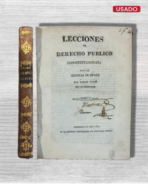 LECCIONES DE DERECHO PÚBLICO CONSTITUCIONAL