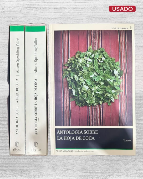 ANTOLOGÍA SOBRE LA HOJA DE COCA – 2 TOMOS (CON ESTUCHE)