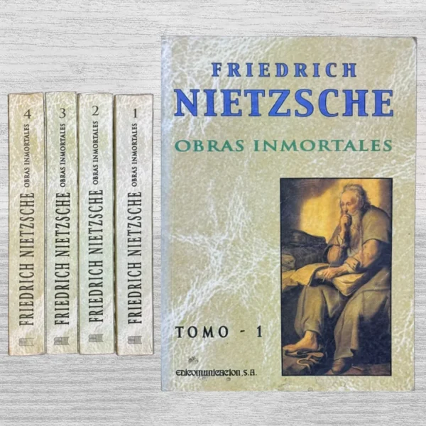 OBRAS INMORTALES: FRIEDRICH NIETZSCHE (4 TOMOS)
