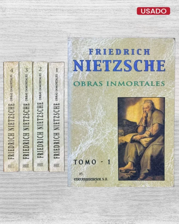 OBRAS INMORTALES: FRIEDRICH NIETZSCHE (4 TOMOS)