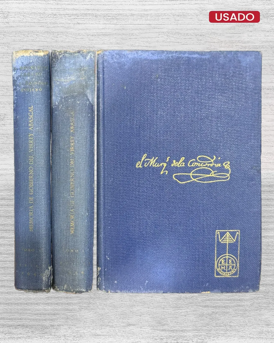 MEMORIA DE GOBIERNO: JOSE FERNANDO DE ABASCAL Y SOUSA, VIRREY DEL PERU = 1806 – 1816 (2 TOMOS) - Imagen 3