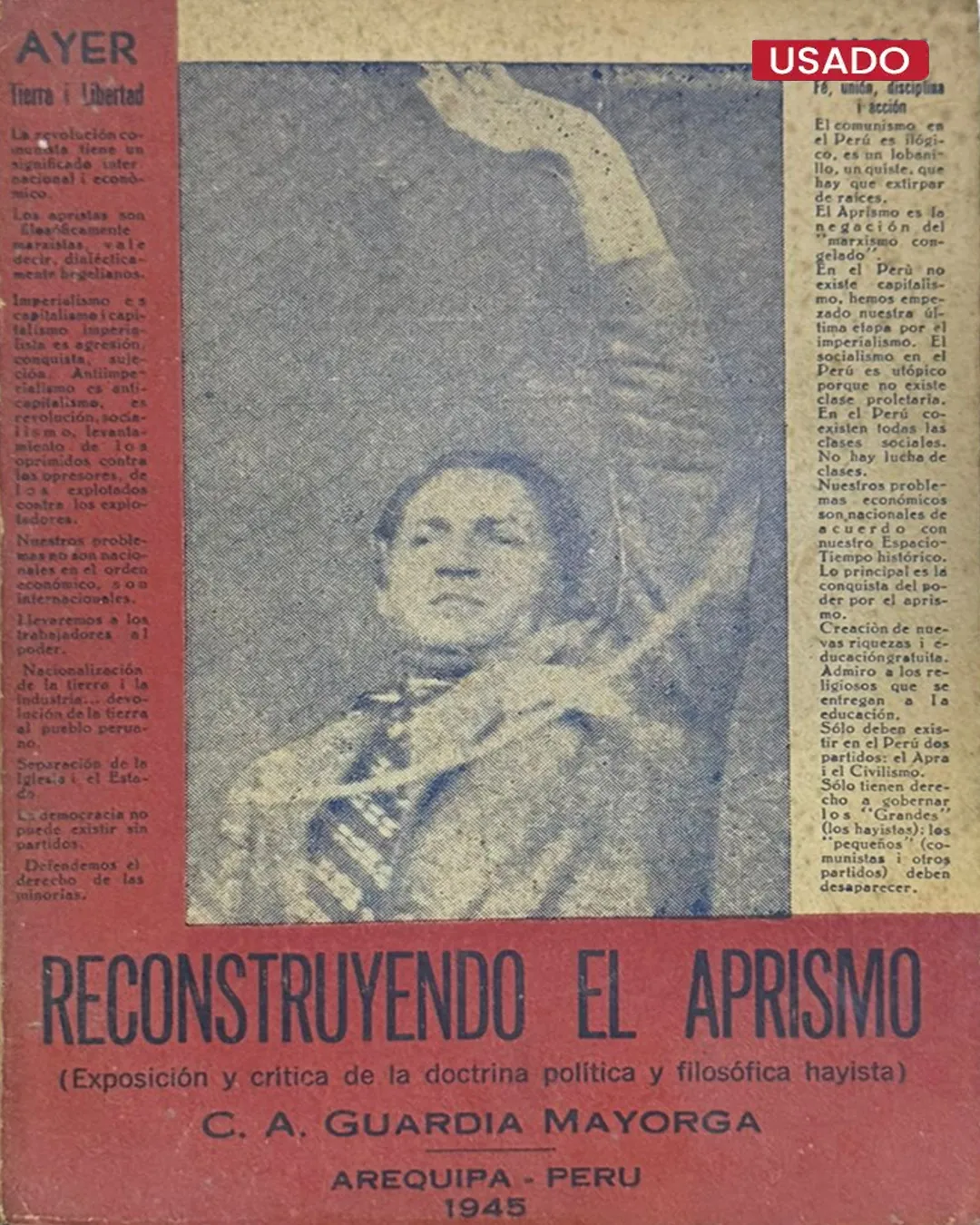 RECONSTRUYENDO EL APRISMO (EXPOSICIÓN Y CRÍTICA DE LA DOCTRINA POLÍTICA Y FILOSÓFICA HAYAÍSTA)