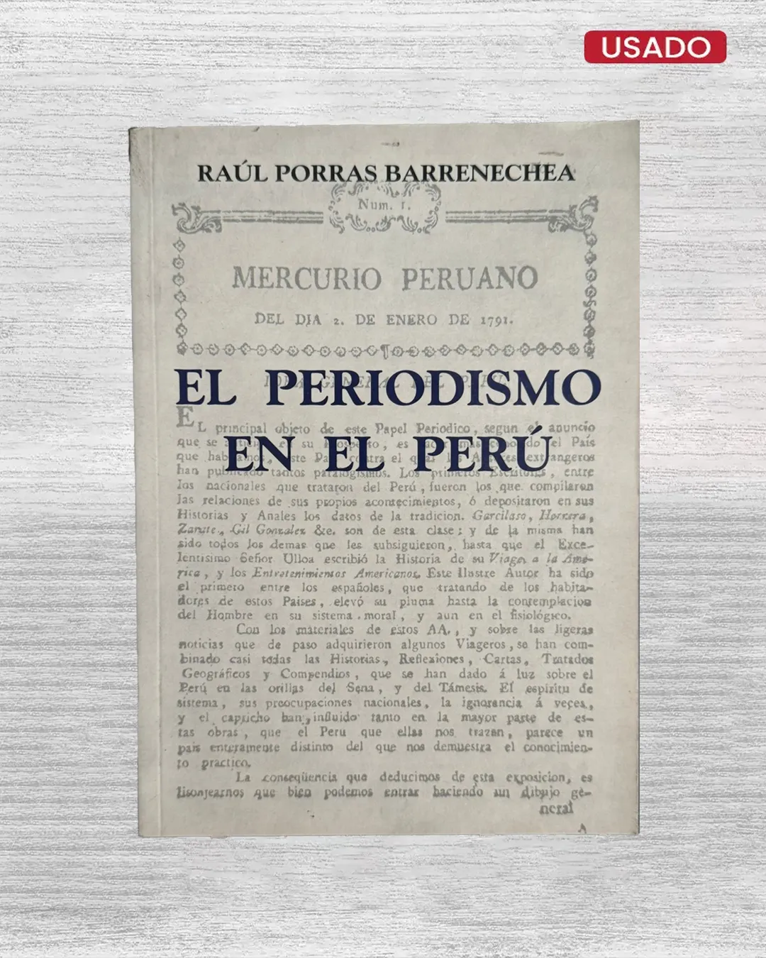 EL PERIODISMO EN EL PERÚ