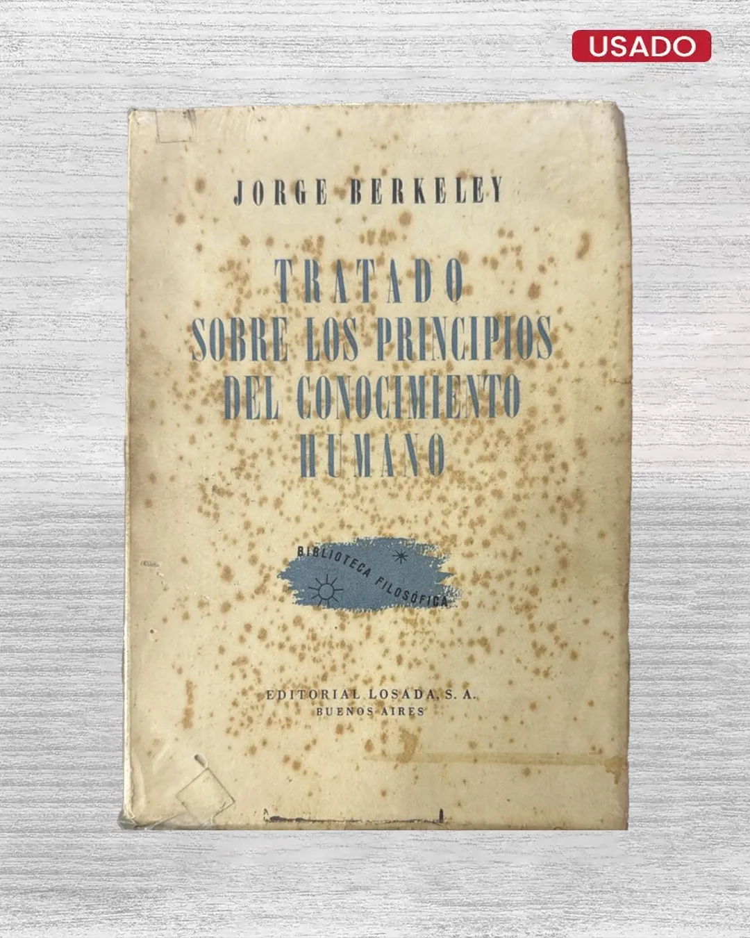 TRATADO SOBRE LOS PRINCIPIOS DEL CONOCIMIENTO HUMANO
