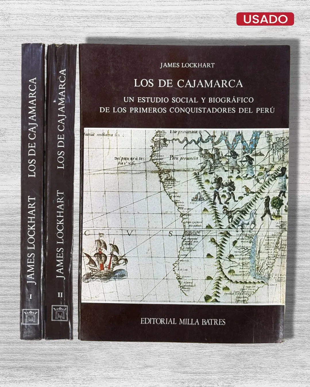 LOS DE CAJAMARCA. UN ESTUDIO SOCIAL Y BIOGRÁFICO DE LOS PRIMEROS CONQUISTADORES DEL PERÚ