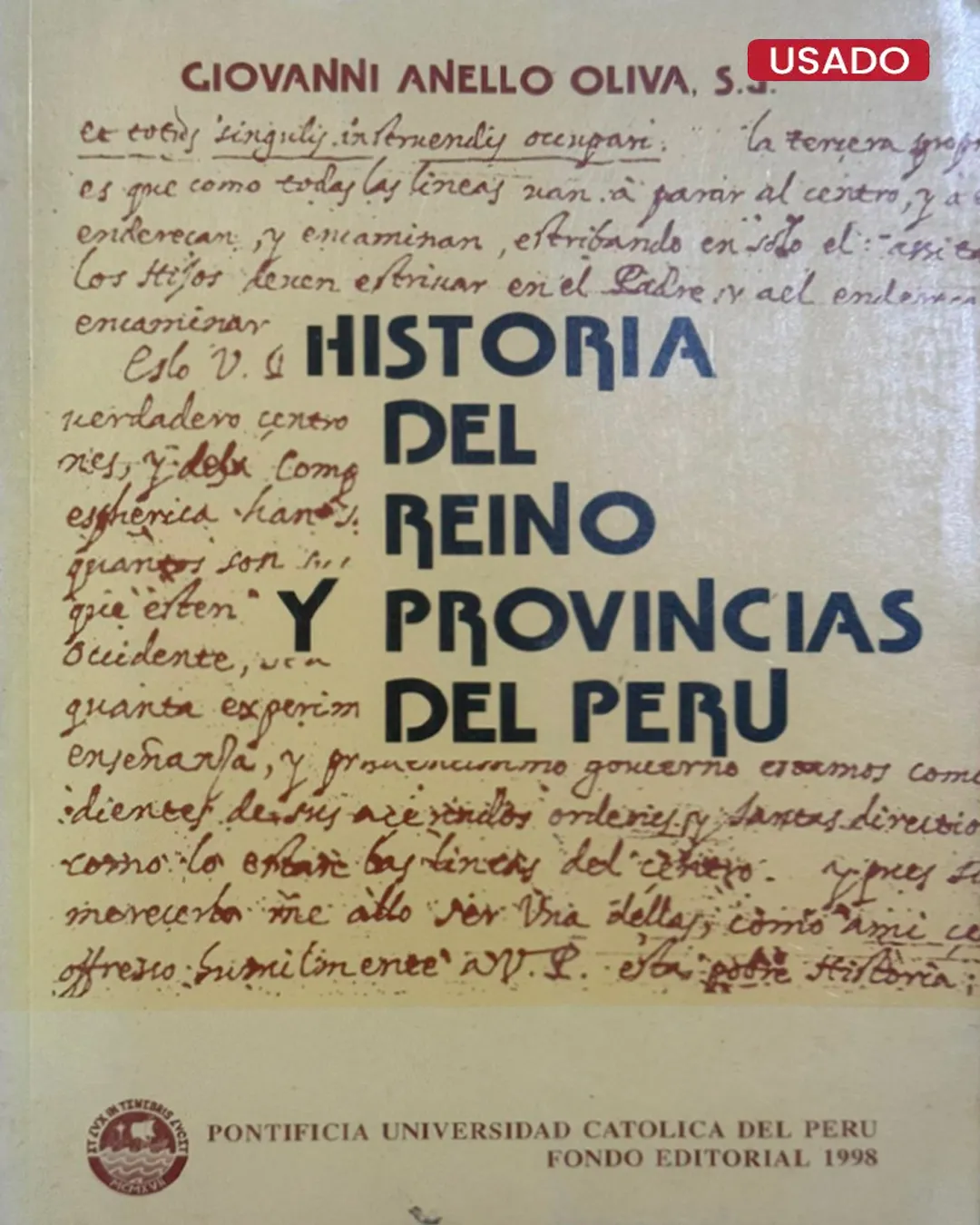 HISTORIA DEL REINO Y PROVINCIAS DEL PERÚ
