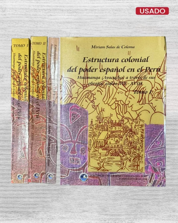 ESTRUCTURA COLONIAL DEL PODER ESPAÑOL EN EL PERÚ: HUAMANGA (AYACUCHO) A TRAVÉS DE SUS OBRAJES: SIGLOS XVI – XVIII» (2 VOL. Y ANEXOS)