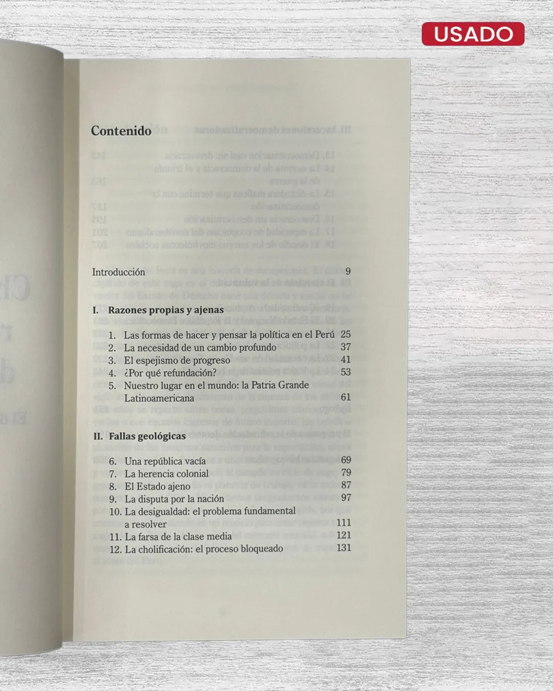CHOLIFICACION, REPUBLICA Y DEMOCRACIA: EL DESTINO NEGADO DEL PERU - Imagen 2