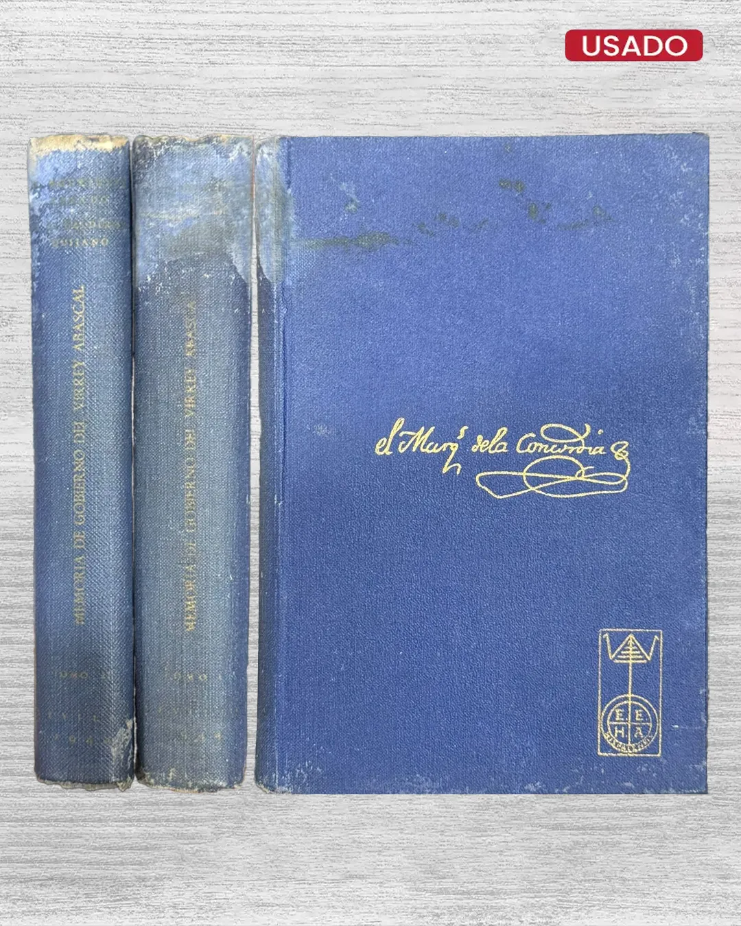 MEMORIA DE GOBIERNO: JOSE FERNANDO DE ABASCAL Y SOUSA, VIRREY DEL PERU = 1806 – 1816 (2 TOMOS) - Imagen 2