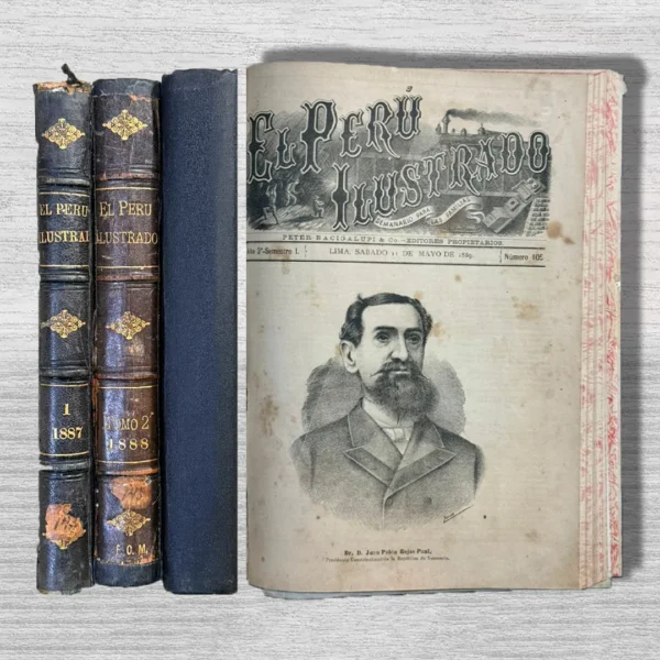 EL PERÚ ILUSTRADO. SEMANARIO ILUSTRADO PARA LAS FAMILIAS – NÚMERO 1 AL NÚMERO 112