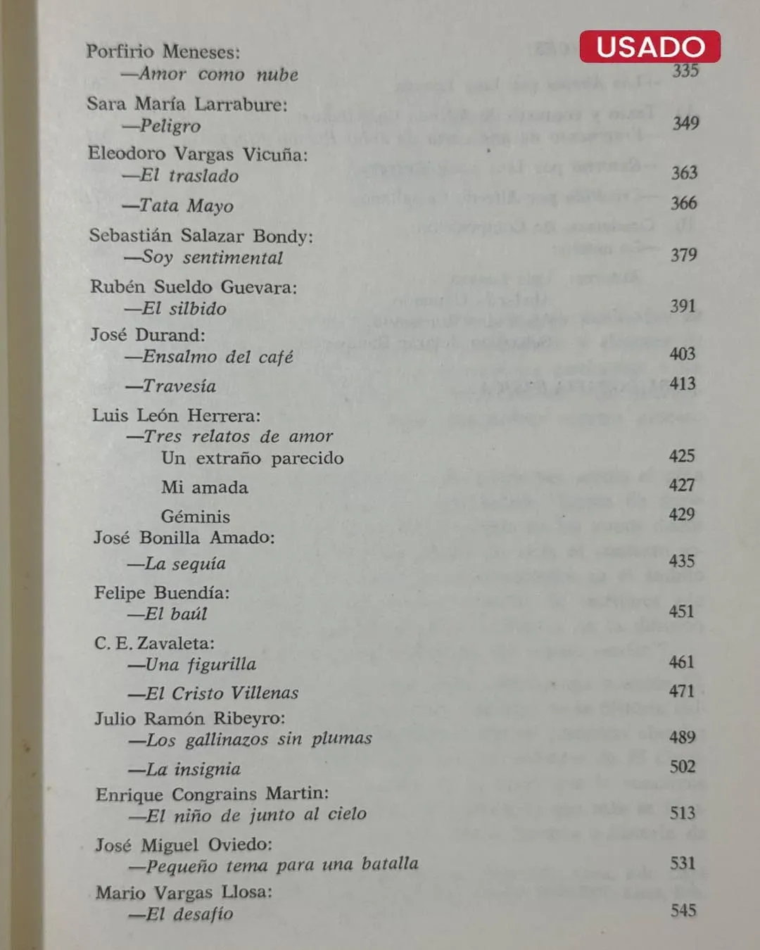 EL CUENTO PERUANO HASTA 1942-1958 - Imagen 3