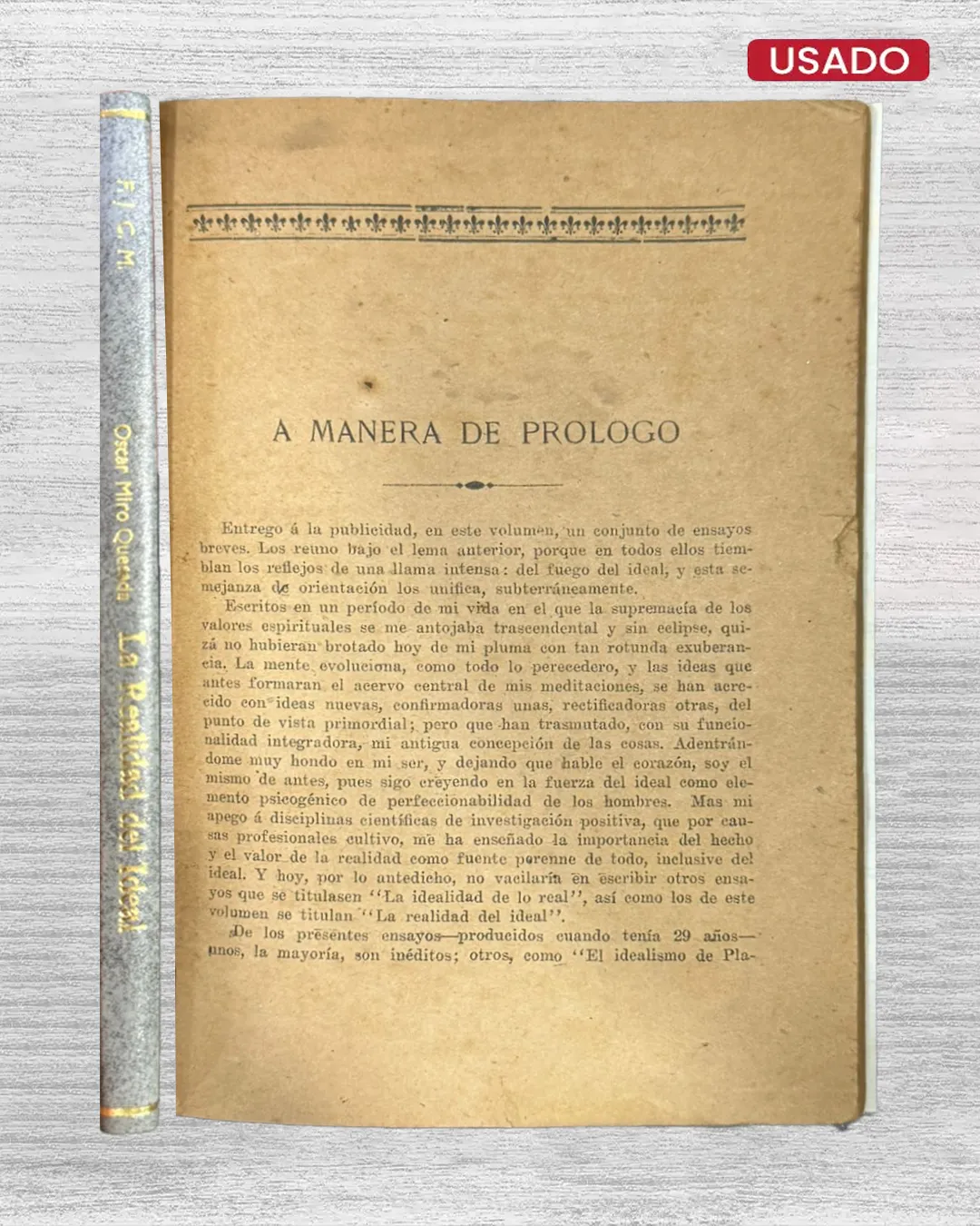 LA REALIDAD DEL IDEAL (CON FIRMA) - Imagen 2