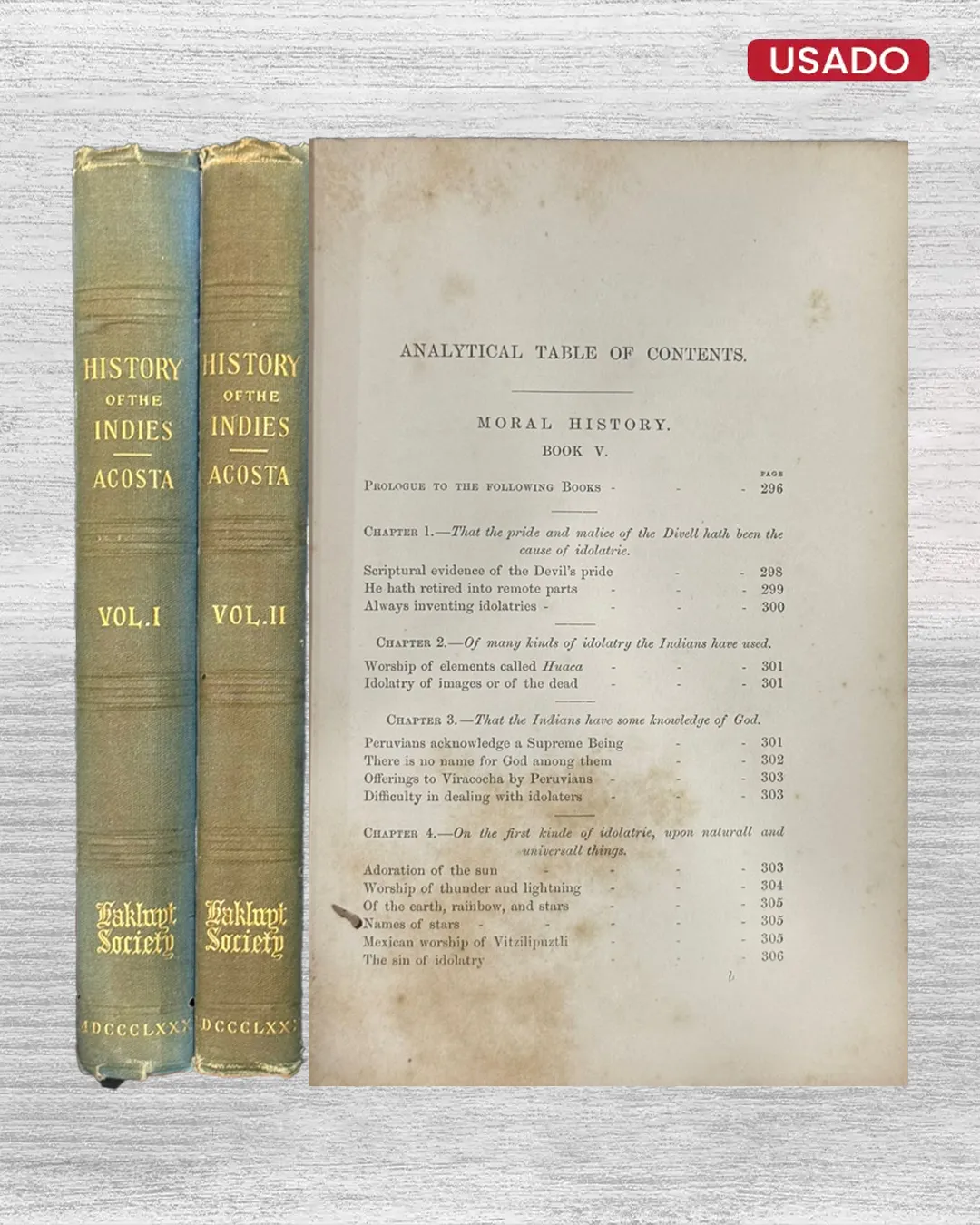 THE NATURAL & MORAL HISTORY OF THE INDIES (2 VOLUMENES) - TEXTO EN INGLÉS - Imagen 5