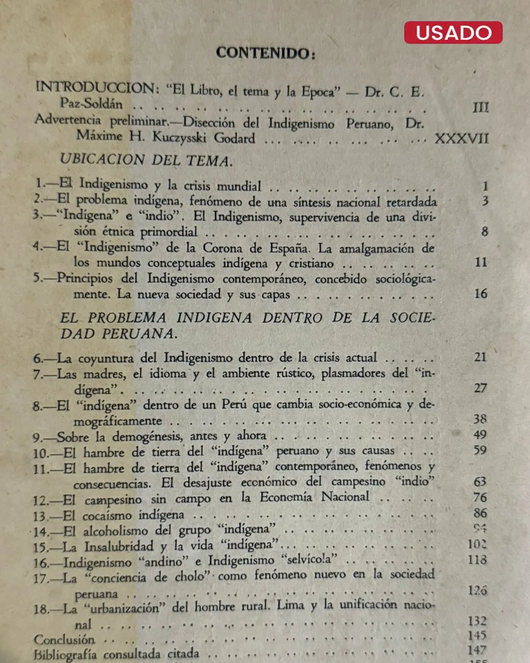 DISECCIÓN DEL INDIGENISMO PERUANO - Imagen 2