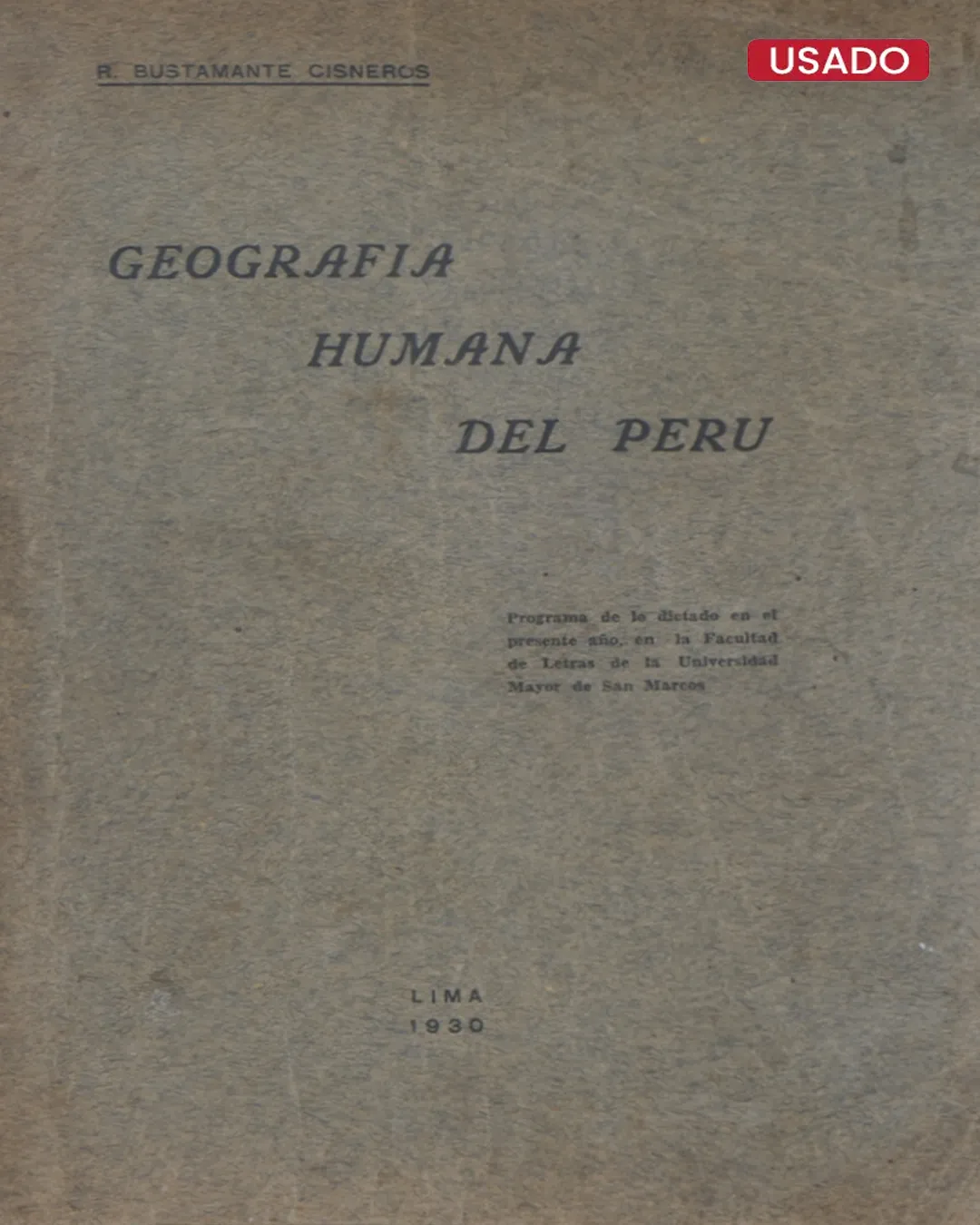 GEOGRAFÍA HUMANA DEL PERÚ