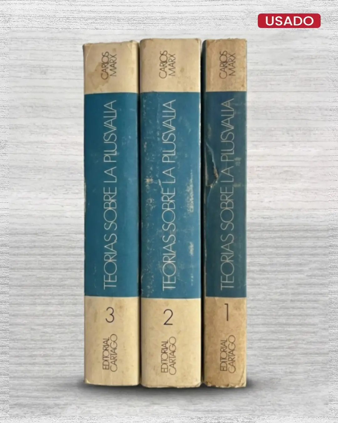 TEORÍA SOBRE LA PLUSVALÍA. TOMO 1, 2 Y 3