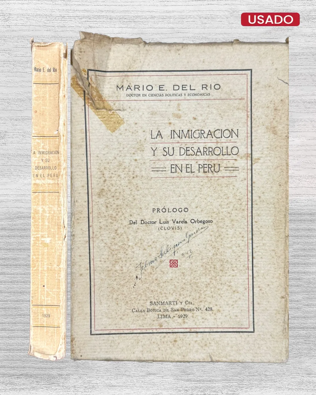 LA INMIGRACIÓN Y SU DESARROLLO EN EL PERÚ