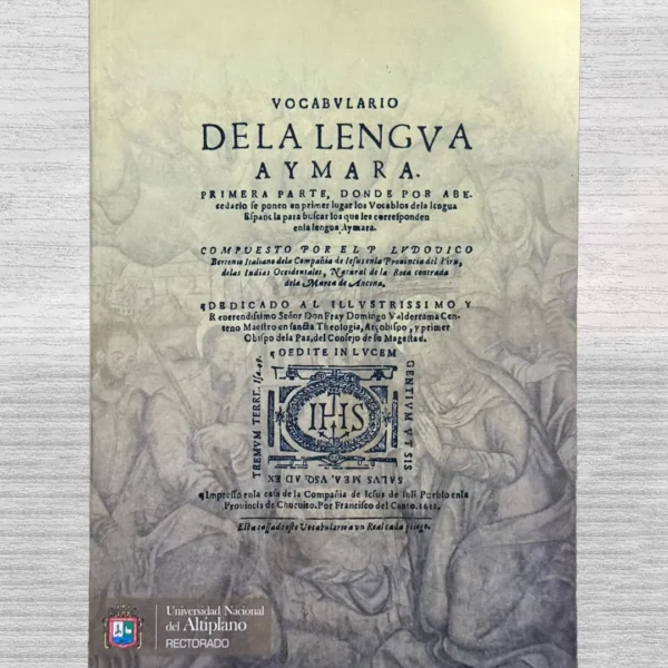 VOCABULARIO DE LA LENGUA AYMARA