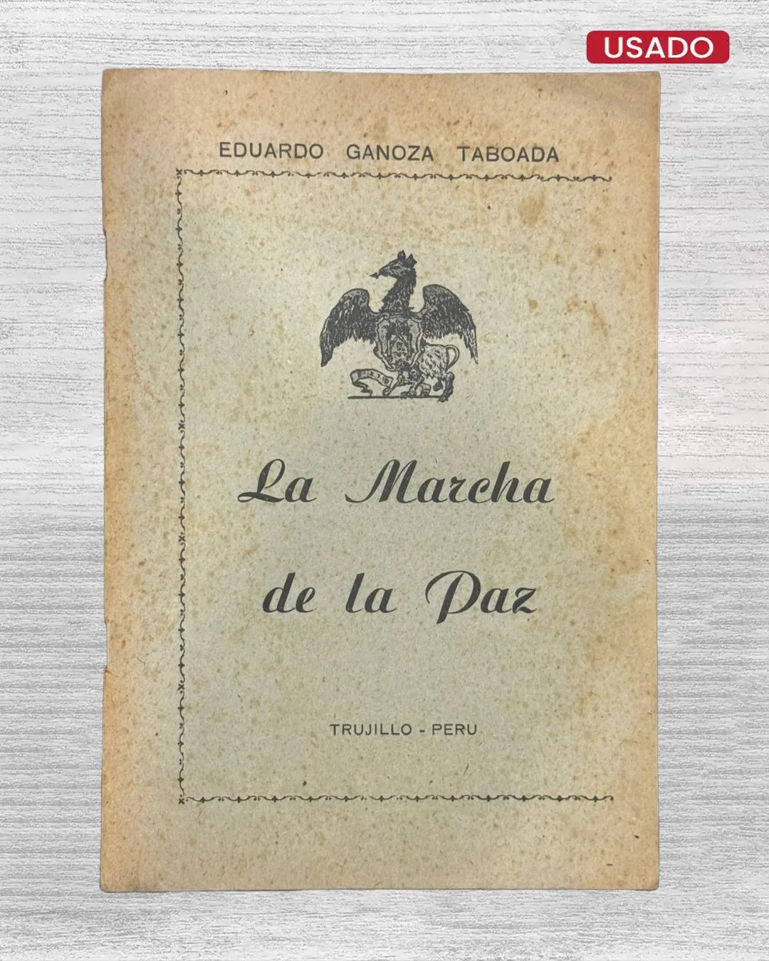 LA MARCHA DE LA PAZ - POESIA (FOLLETO)