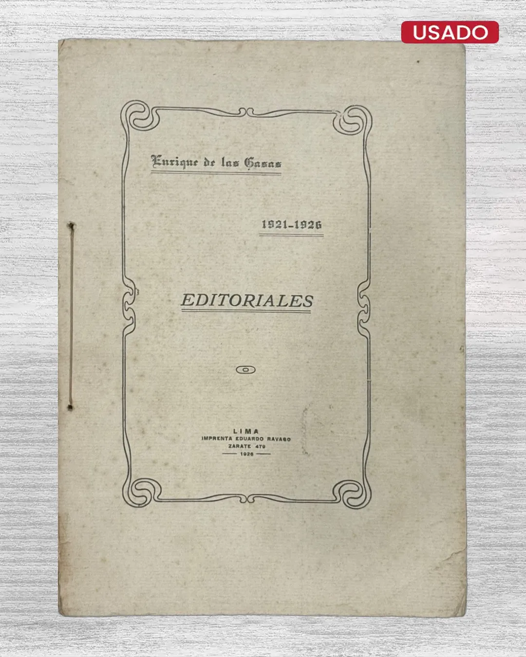 EDITORIALES (1921-1926)