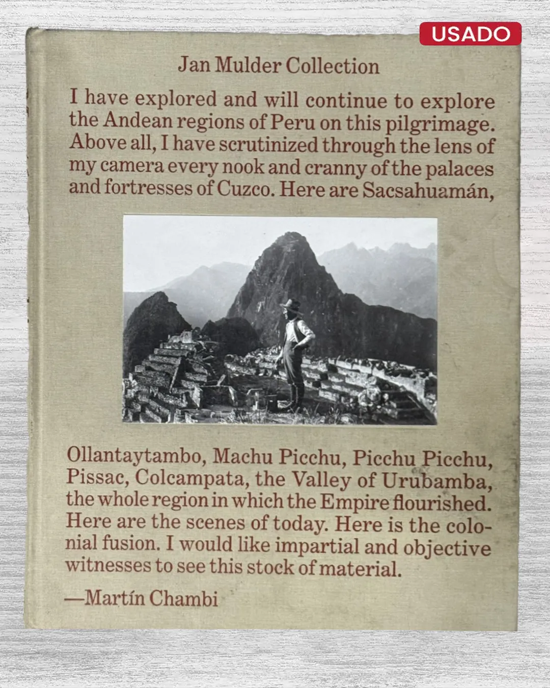 MARTÍN CHAMBI FROM THE JAN MULDER COLLECTION