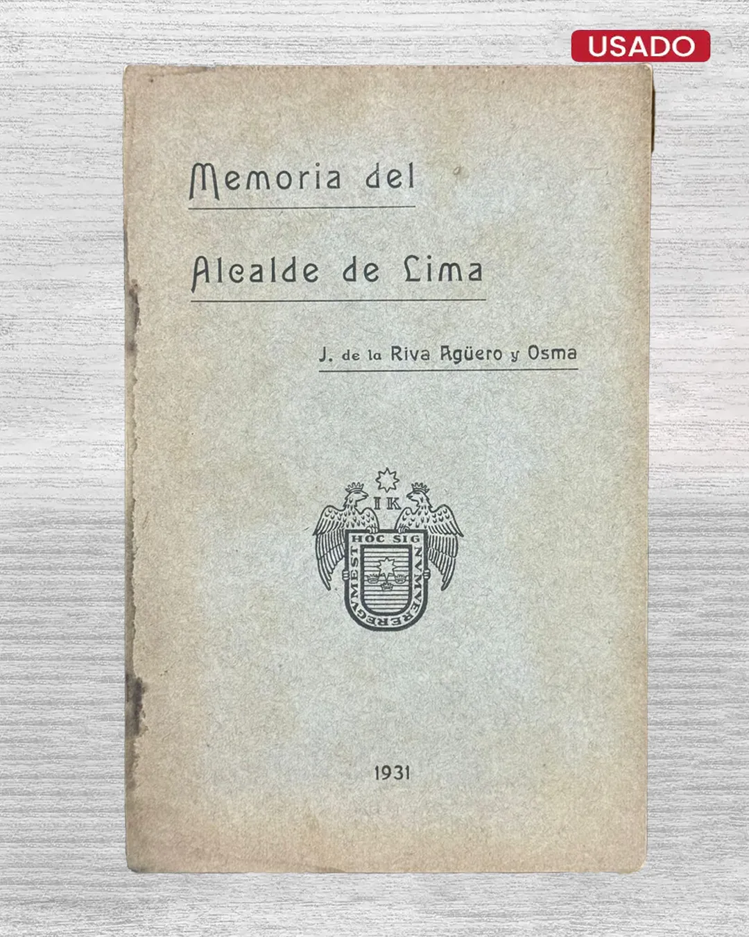 MEMORIA DEL ALCALDE DE LIMA
