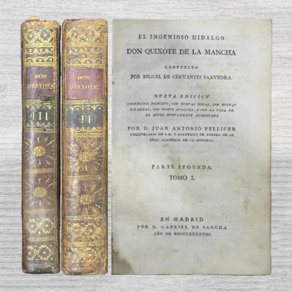 DON QUIJOTE (TOMO II Y III)