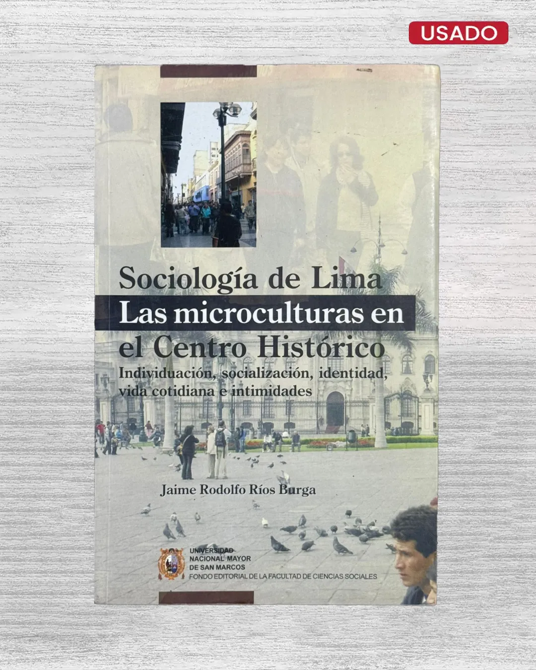 SOCIOLOGÍA DE LIMA. LAS MICROCULTURAS EN EL CENTRO HISTÓRICO. INDIVIDUACIÓN, SOCIALIZACIÓN, IDENTIDAD, VIDA COTIDIANA E INTIMIDADES