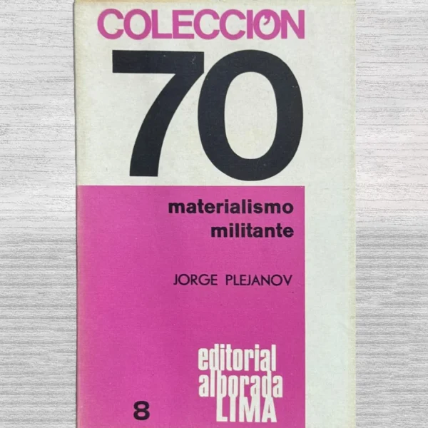 MATERIALISMO MILITANTE