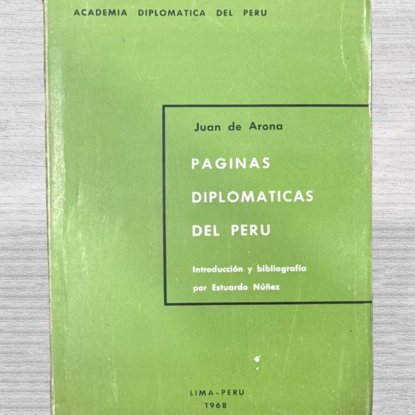 PÁGINAS DIPLOMÁTICAS DEL PERÚ
