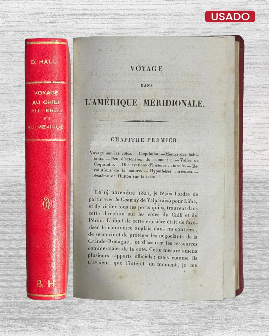 VOYAGE AU CHILI, AU PERÚ ET AU MEXIQUE, PENDANT LES ANNÉES 1820, 1821 ET 1822 – SEGUNDO TOMO