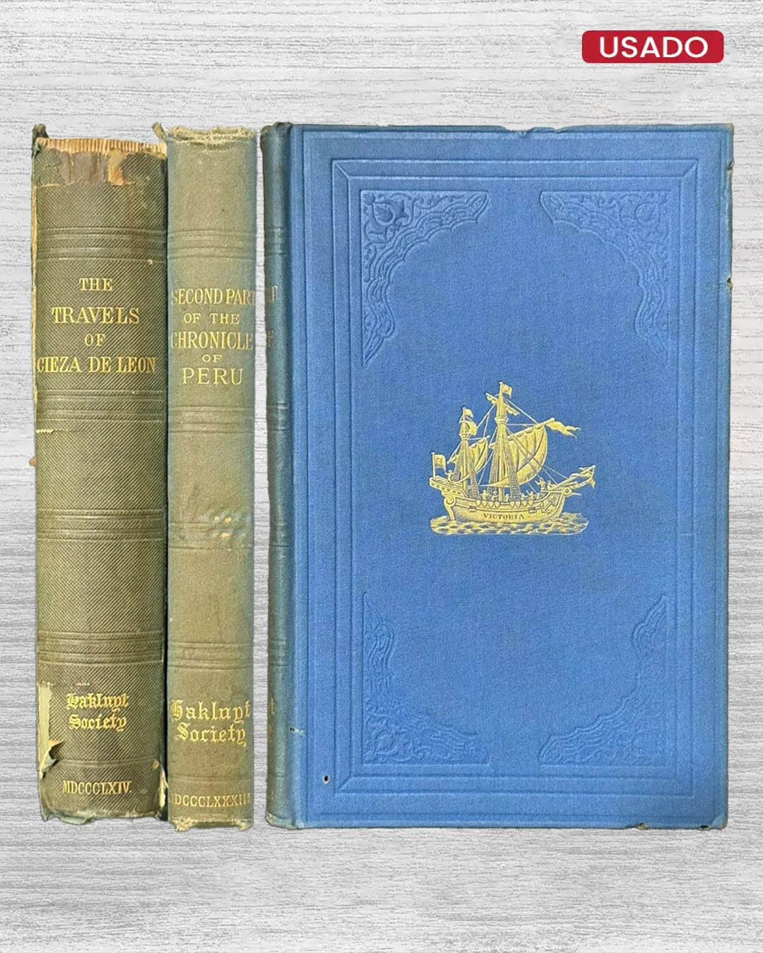 THE TRAVELS OF PEDRO DE CIEZA DE LEÓN, A.D. 1532-50, CONTAINED IN THE FIRST PART OF HIS CHRONICLE OF PERU / THE SECOND PART OF THE CHRONICLE OF PERU (TEXTO EN INGLES)