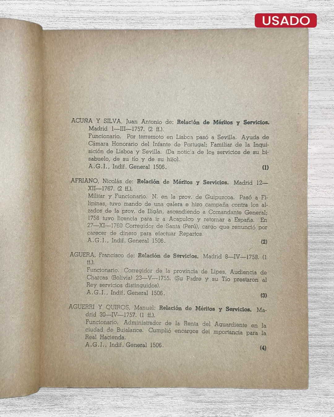 BIOGRAFIAS HISPANOAMERICANAS EN EL ARCHIVO GENERAL DE INDIAS - Imagen 2