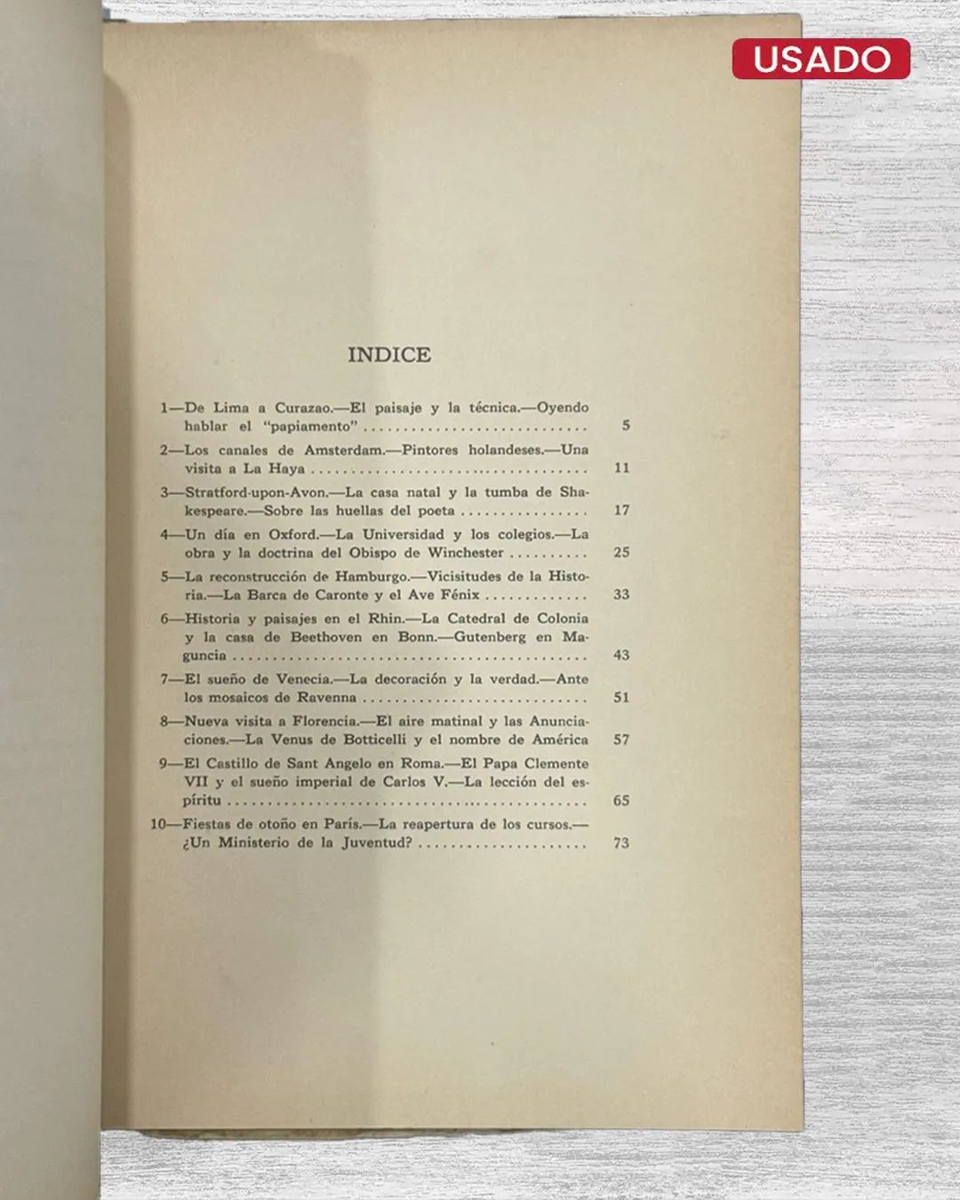 DIEZ NOTAS DE VIAJE (1954) - Imagen 2