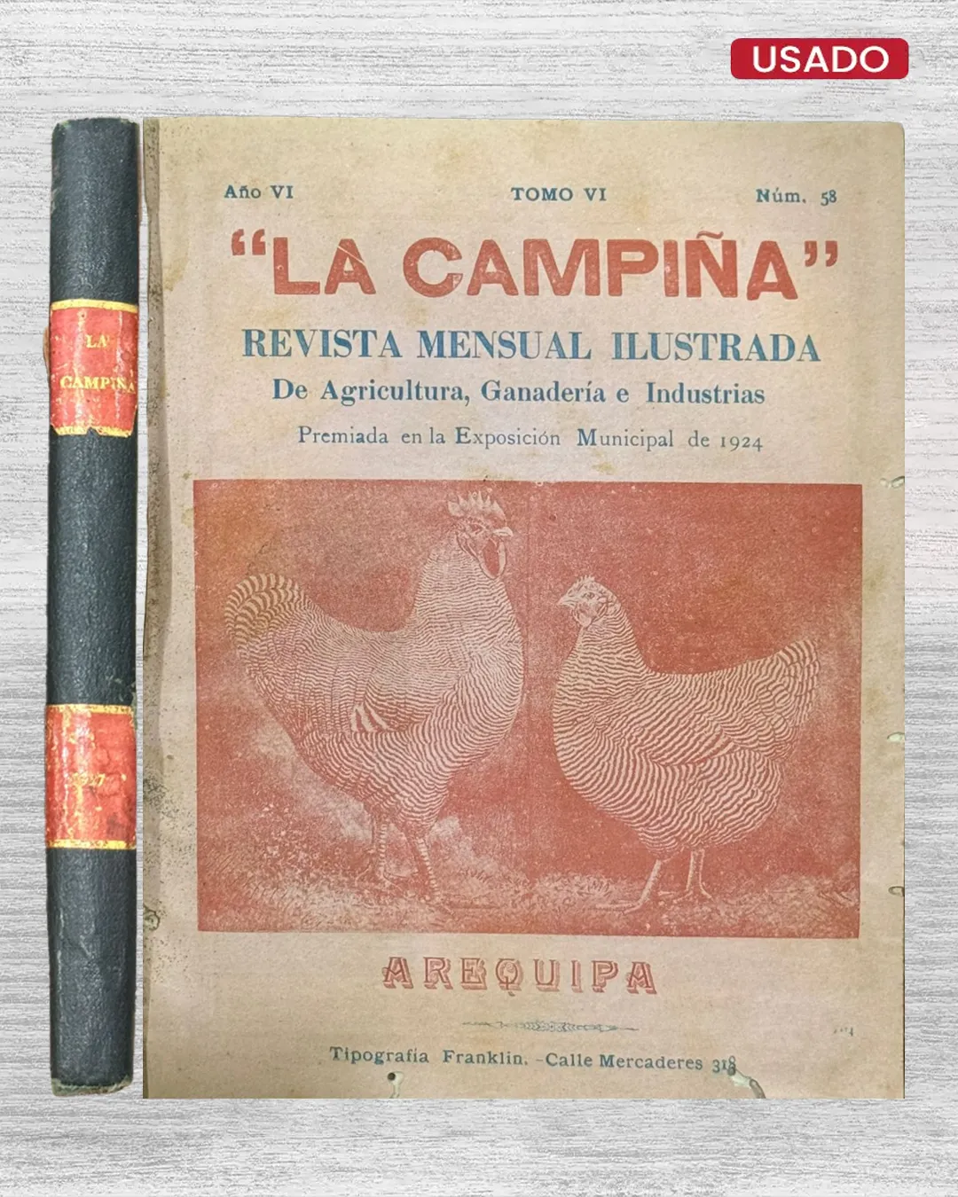 LA CAMPIÑA. REVISTA MENSUAL ILUSTRADA