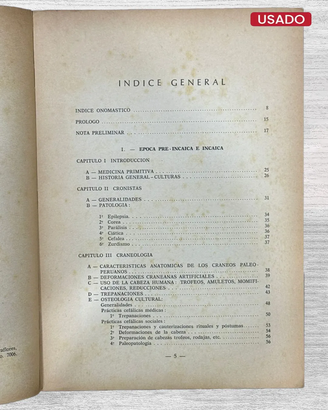 HISTORIA DE LA NEUROLOGÍA (BIBLIOGRAFÍA NEUROLÓGICA DEL PERÚ) - Imagen 2