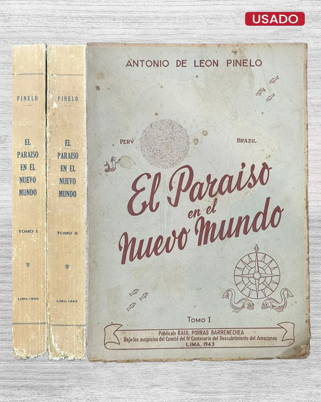 EL PARAÍSO EN EL NUEVO MUNDO (2 TOMOS)