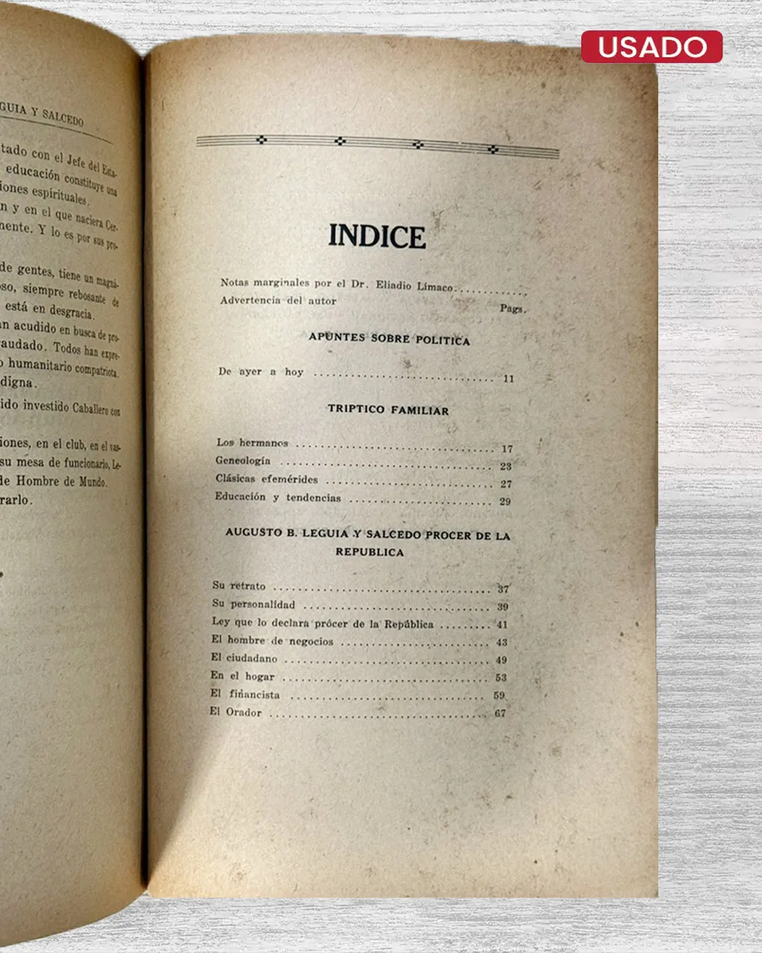 APELLIDO SÍMBOLO: LEGUÍA Y SALCEDO (1928) - Imagen 2