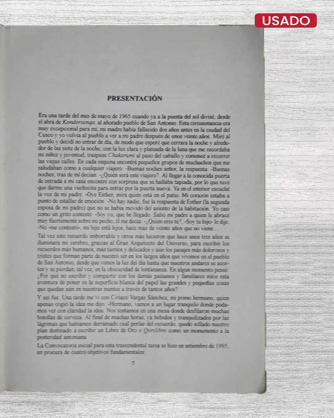 LIBRO DE ORO DE PAMPARAQAY. IMAGEN E HISTORIA DE SAN ANTONIO GRAU-APURIMAC - Imagen 2
