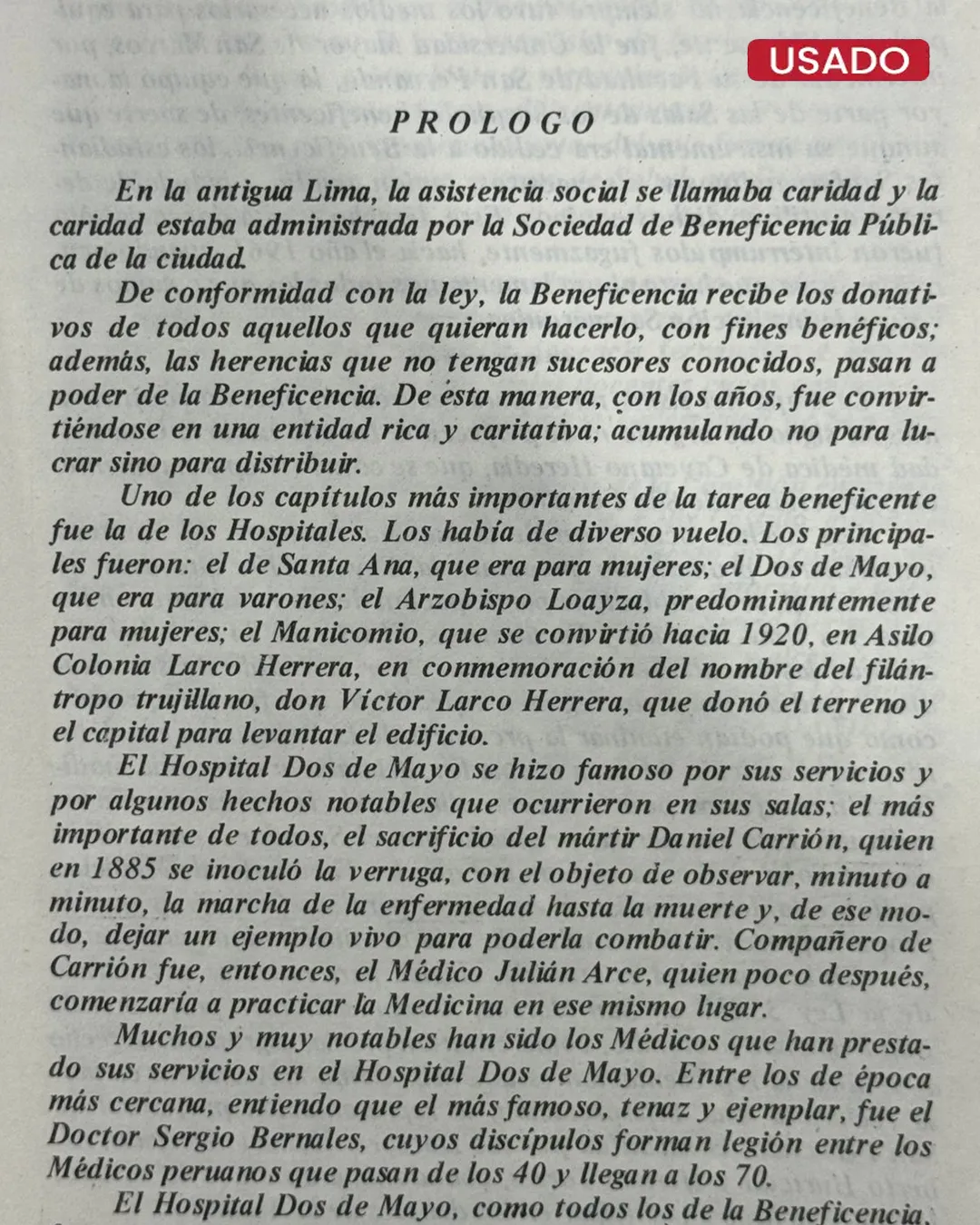 UN PEDAZO DE LA HISTORIA DEL HOSPITAL DOS DE MAYO - Imagen 3