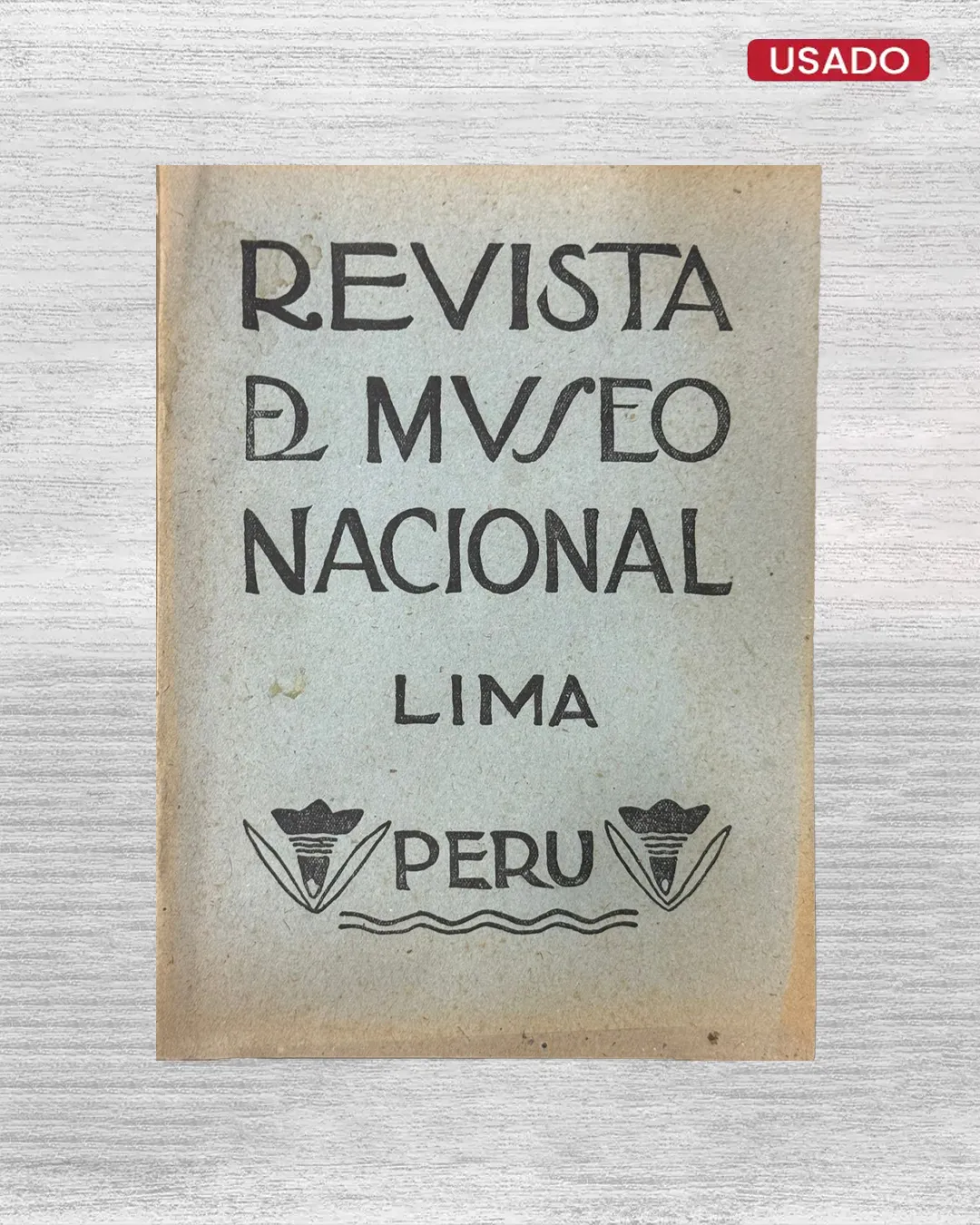 REVISTA DEL MUSEO NACIONAL TOMO XXIII - Imagen 2