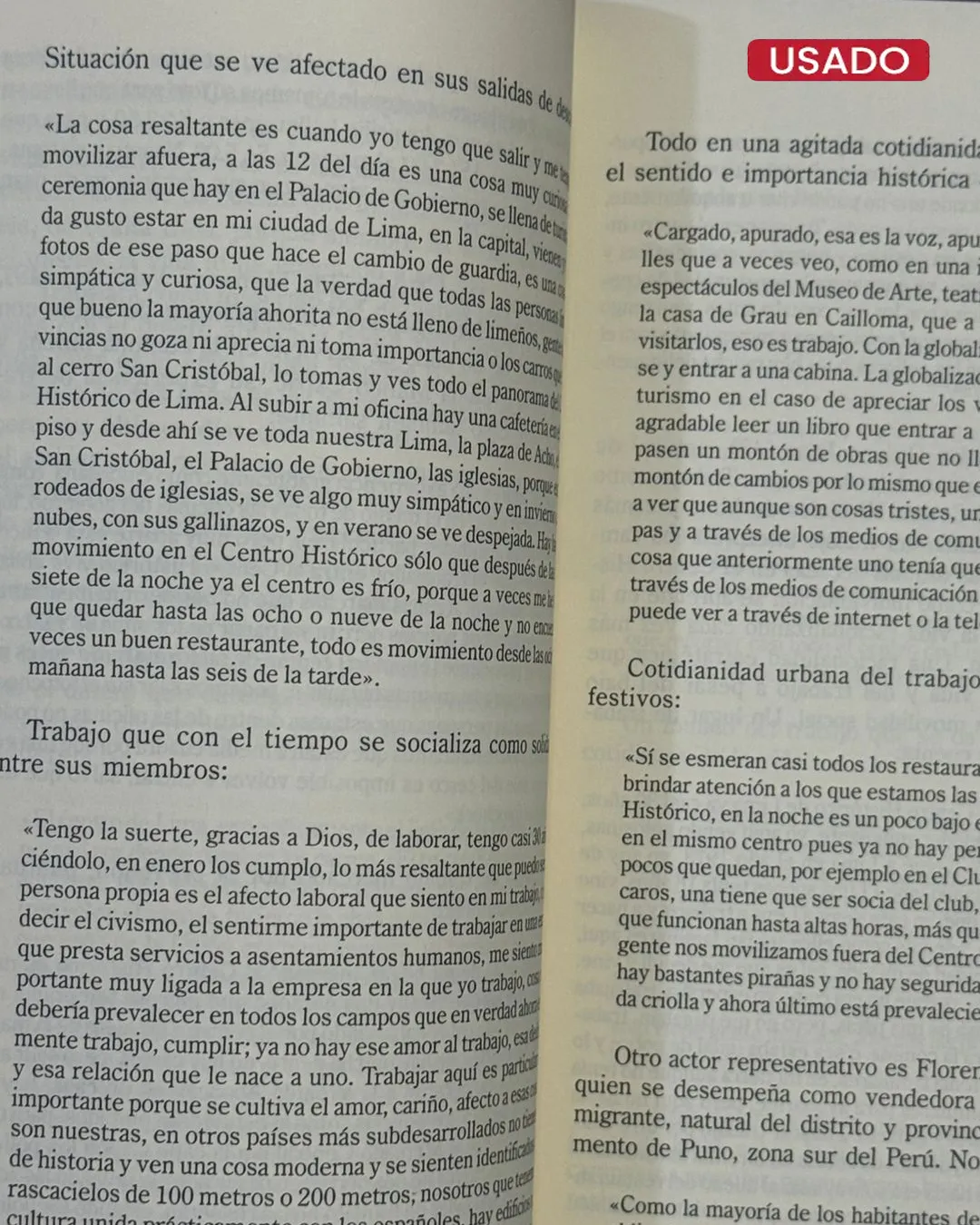 SOCIOLOGÍA DE LIMA. LAS MICROCULTURAS EN EL CENTRO HISTÓRICO. INDIVIDUACIÓN, SOCIALIZACIÓN, IDENTIDAD, VIDA COTIDIANA E INTIMIDADES - Imagen 2