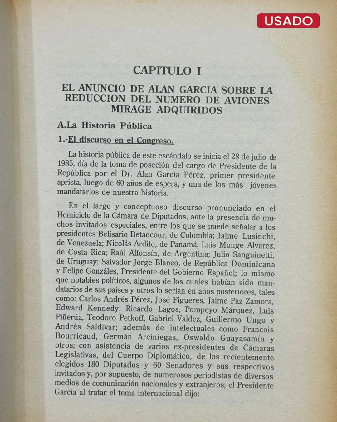 PAJAROS DE ALTO VUELO. ALAN GARCÍA, EL BCCI Y LOS MIRAGE - Imagen 3