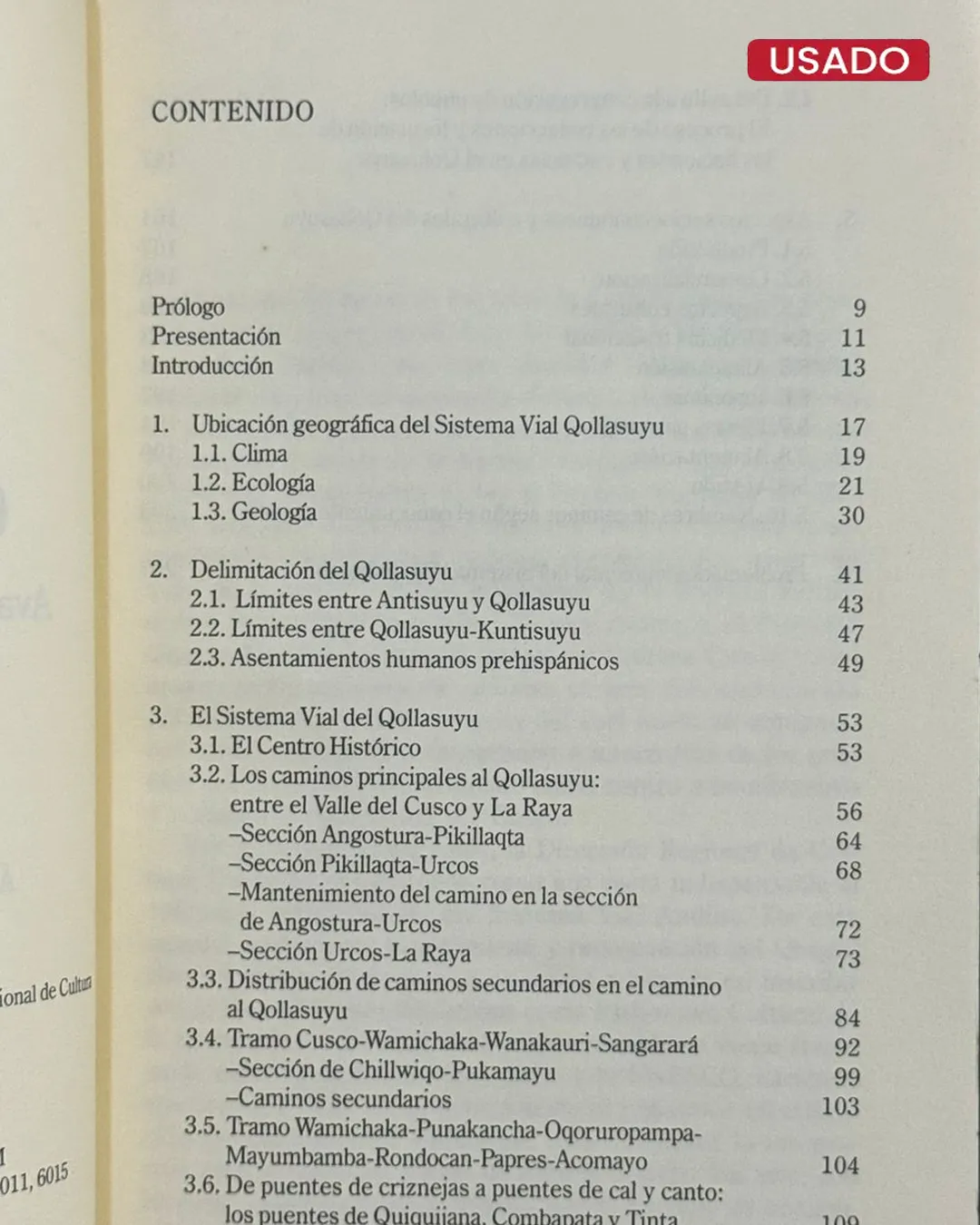 SISTEMA VIAL QOLLASUYU. AVANCES DE INVESTIGACION - Imagen 2