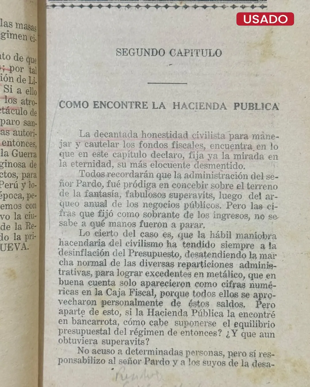 YO TIRANO, YO LADRÓN (MEMORIAS DEL PRESIDENTE LEGUIA) - Imagen 2