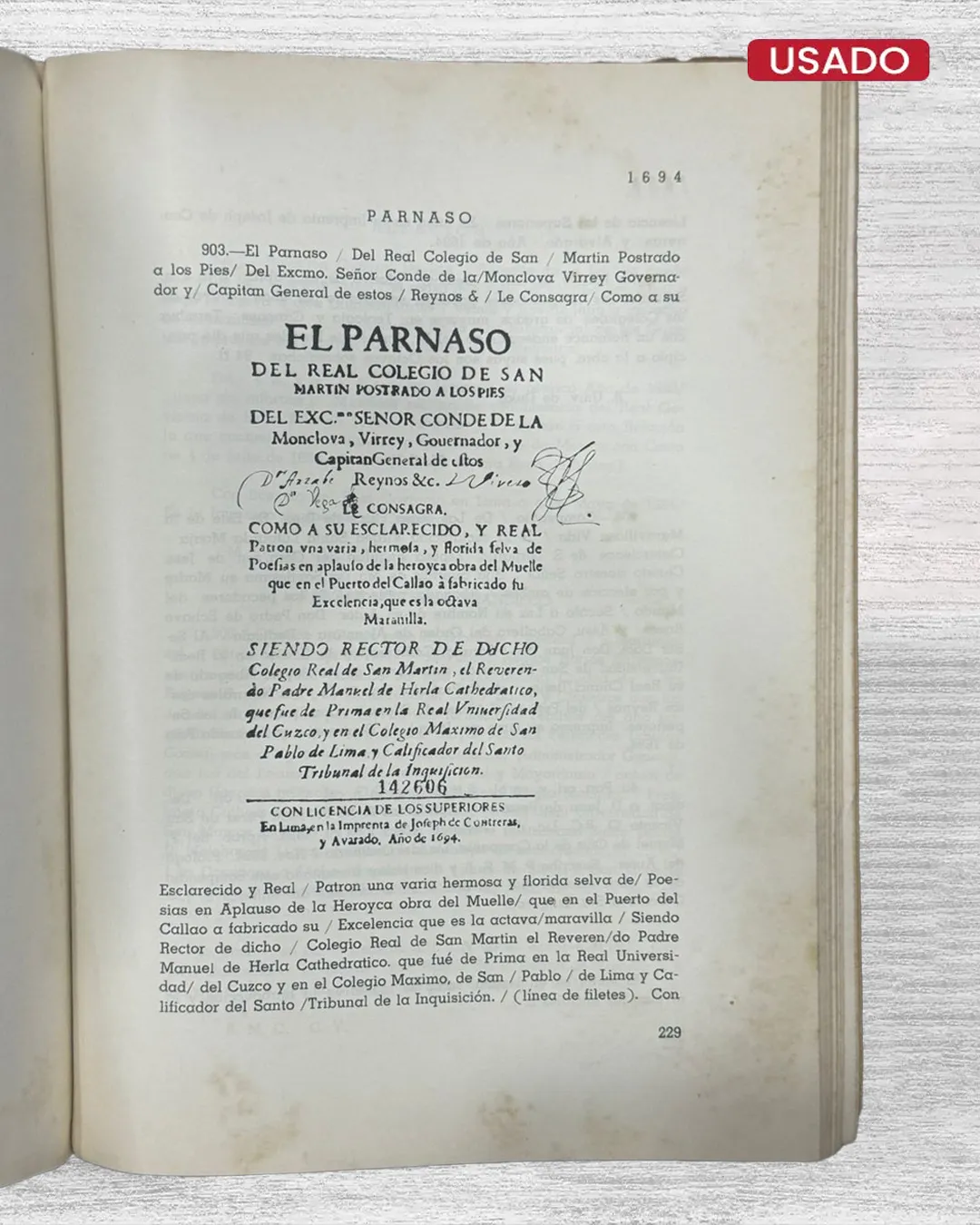 BIBLIOTECA PERUANA – TOMO VIII: IMPRESOS PERUANOS (1651-1699) - Imagen 2