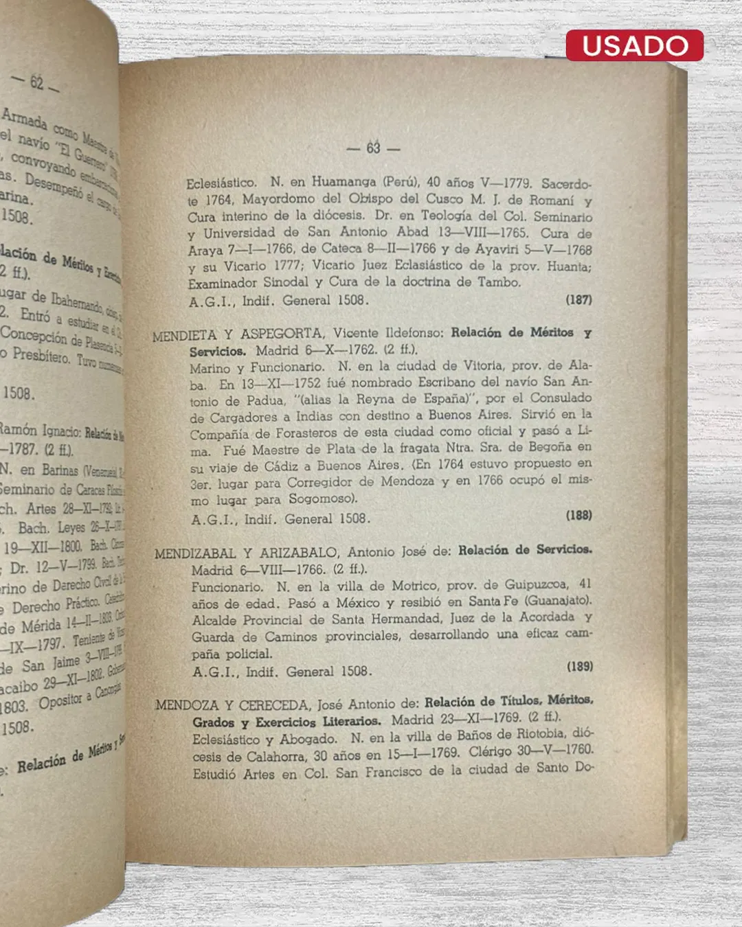 BIOGRAFIAS HISPANOAMERICANAS EN EL ARCHIVO GENERAL DE INDIAS - Imagen 3