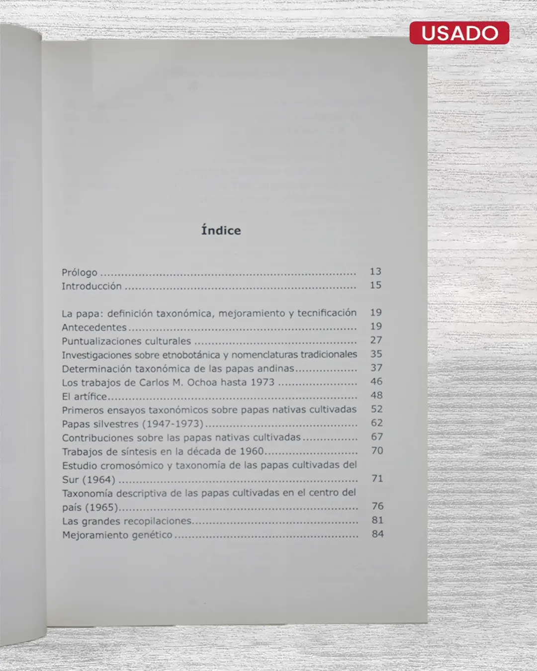 CONTRIBUCIONES AL ESTUDIO DE LA PAPA EN EL PERU - Imagen 2